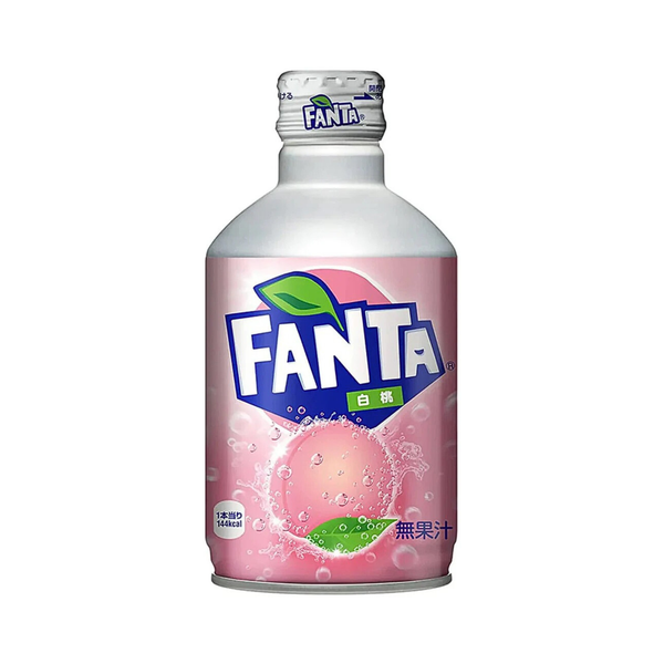 Fanta White Peach Silver Can (Japan)